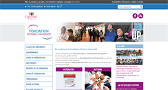 Desktop Screenshot of fondation.univ-poitiers.fr