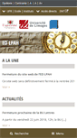 Mobile Screenshot of lpah.ed.univ-poitiers.fr