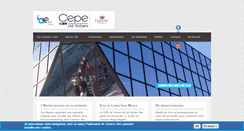 Desktop Screenshot of cepe.univ-poitiers.fr