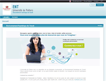 Tablet Screenshot of ent.univ-poitiers.fr