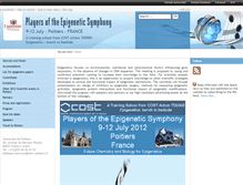 Tablet Screenshot of epigeneticsymphony.conference.univ-poitiers.fr
