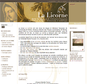 Tablet Screenshot of licorne.edel.univ-poitiers.fr