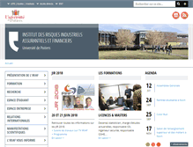 Tablet Screenshot of iriaf.univ-poitiers.fr